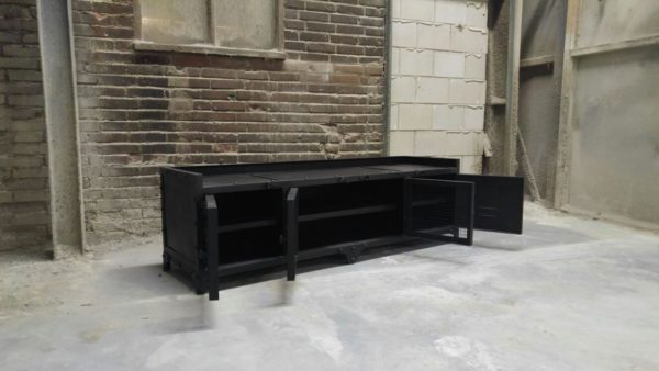 industrial tv stand