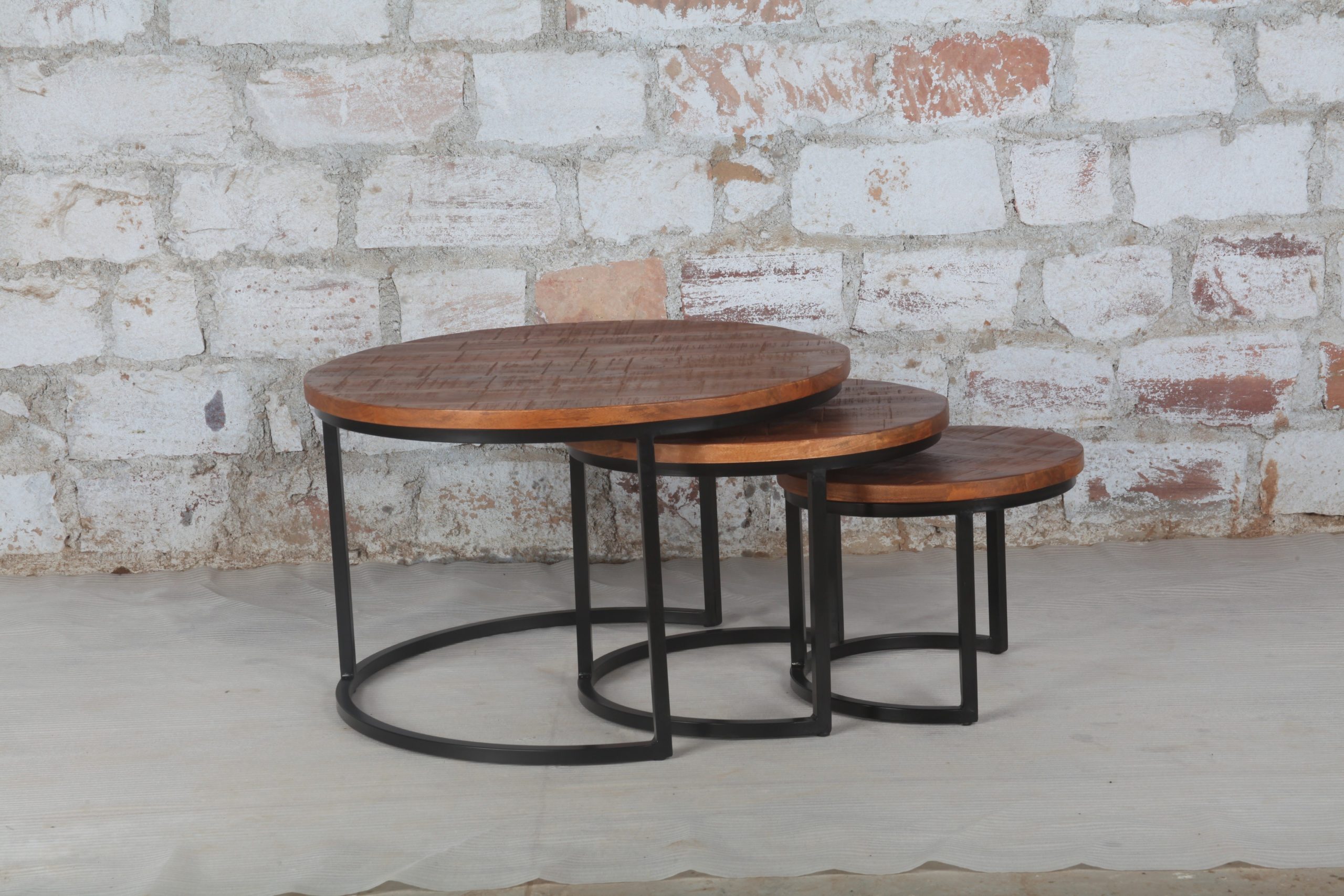 Round Coffee Table Living Room Coffee Table Industrial Coffee Table