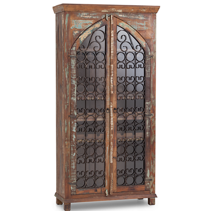 Wine Cabinet Wine Storage Cabinet Reclaimed Wood Cabinet