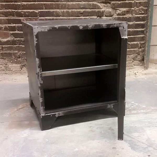 industrial bedside cabinet