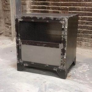 industrial bedside cabinet