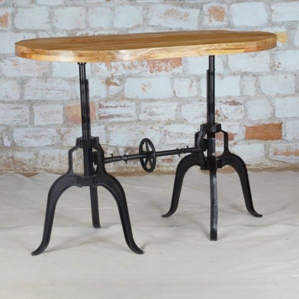 adjustable height dining table