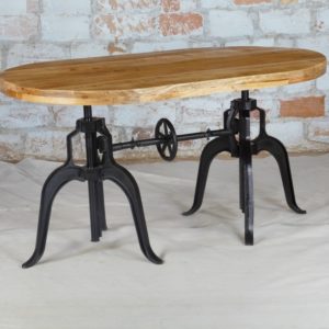 adjustable height dining table