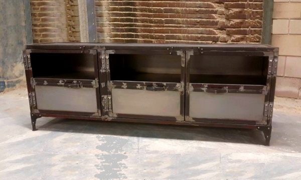 iron tv stand