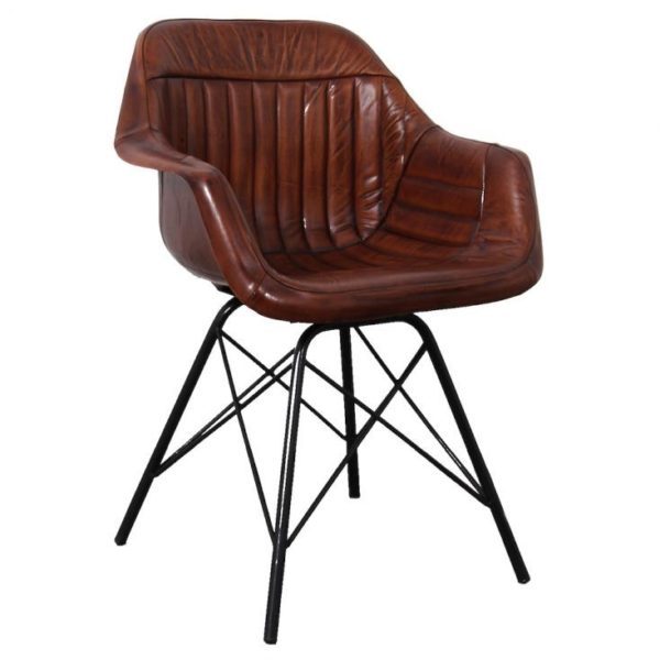 leather dining chair