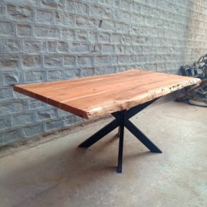 live edge dining table